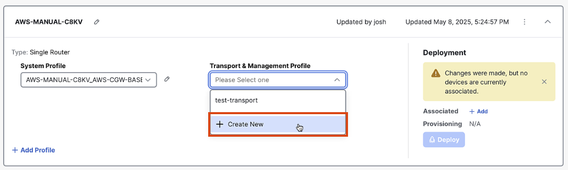 Transport Profile1