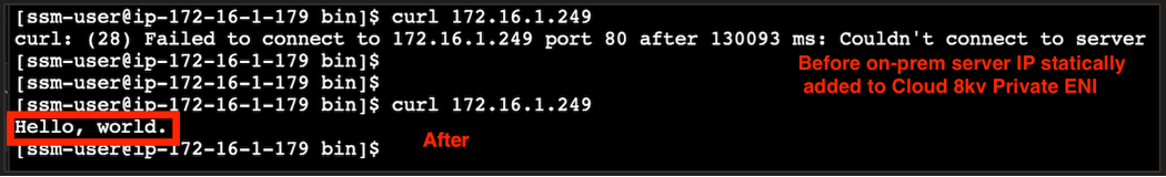 Connectivity Test